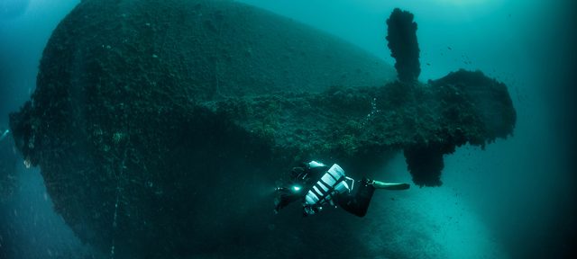 CCR Tek Wreck Diver