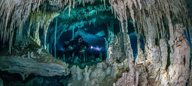Cave Diver and Mine Diver